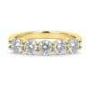 Gold 5 Stone Diamond Eternity Ring - 0.50 Lab:Nat