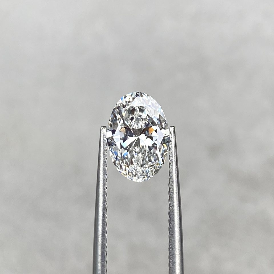 1.54 Ct Oval Cut E/VS1 Lab-Grown Diamond (IGI Certified)
