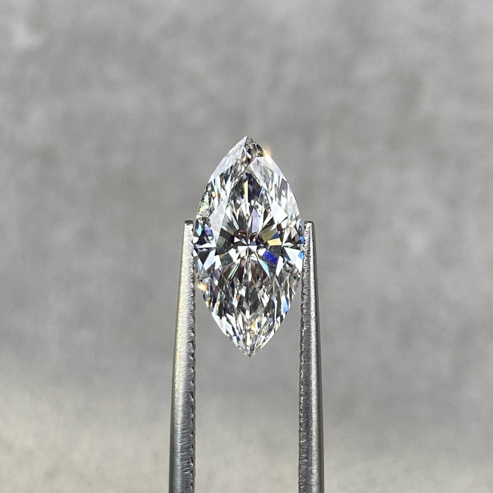 2.10 Ct Marquise Cut F/VVS2 Lab-Grown Diamond (NDI Certified)