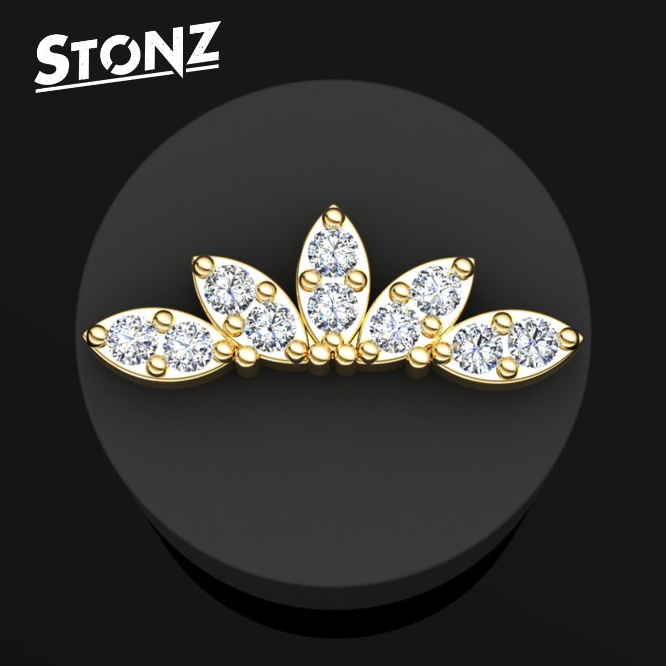 Tragus Flat Back Stud