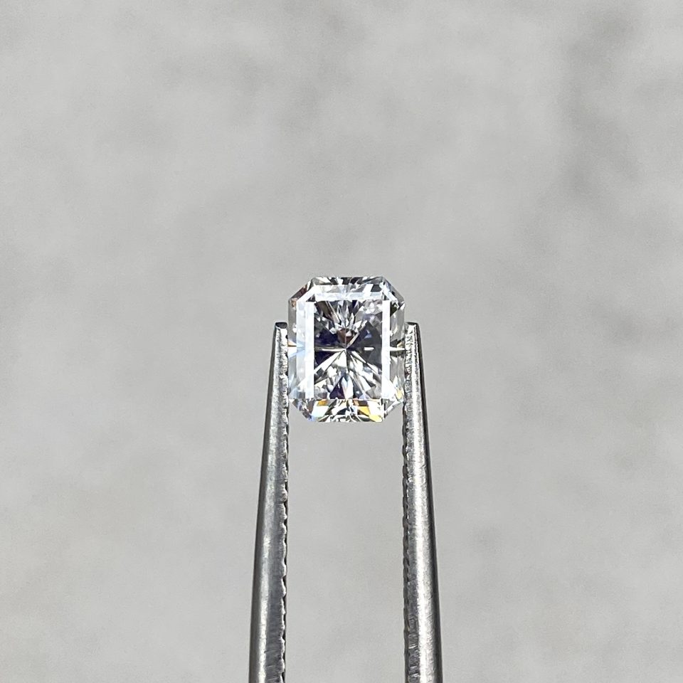 0.85 Ct Barion Cut D/SI2 Natural Diamond (DIA Certified)