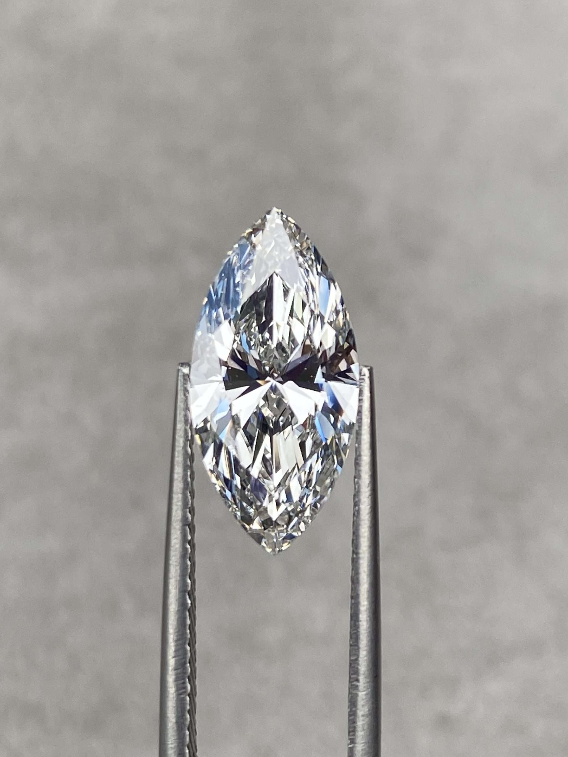 3.51 Ct Marquise Cut F/VS2 Lab-Grown Diamond (IGI Certified)